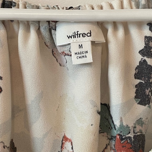 Wilfred off the shoulder floral top Medium - Picture 2 of 6